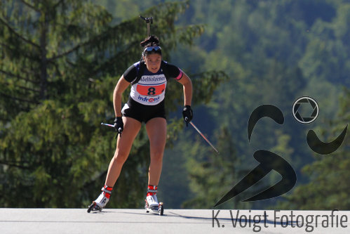 12.09.2015, xkvx, Wintersport, Deutsche Meisterschaft Biathlon 2015, v.l. Helene-Theresa Hendel (WSV Oberhof)