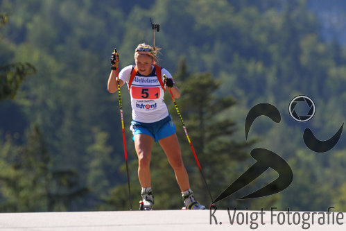 12.09.2015, xkvx, Wintersport, Deutsche Meisterschaft Biathlon 2015, v.l. Verena Schroetter (SV Arnbruck)
