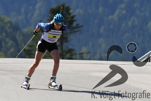 12.09.2015, xkvx, Wintersport, Deutsche Meisterschaft Biathlon 2015, v.l. Vanessa Voigt (WSV Rotterode)