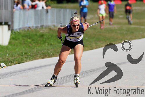 12.09.2015, xkvx, Wintersport, Deutsche Meisterschaft Biathlon 2015, v.l. Sabrina Kahl (Grossbreitenbacher SV)