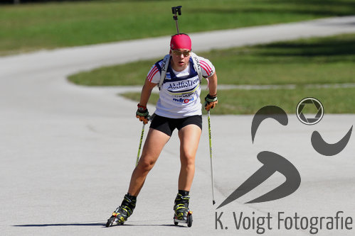 12.09.2015, xkvx, Wintersport, Deutsche Meisterschaft Biathlon 2015, v.l. Anna Neuner (SC Wallgau)