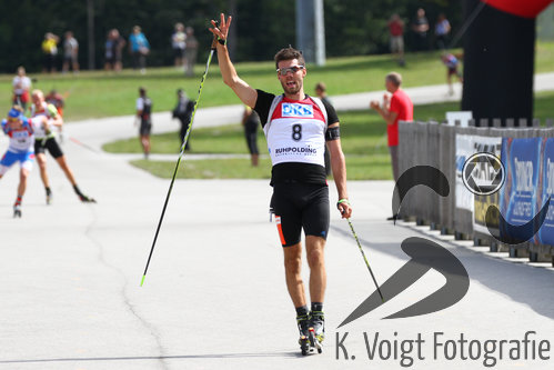 13.09.2015, xkvx, Wintersport, Deutsche Meisterschaft Biathlon 2015, v.l. Matthias Dorfer (SV Marzoll)