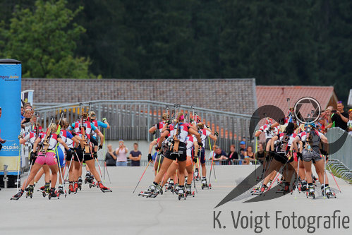 13.09.2015, xkvx, Wintersport, Deutsche Meisterschaft Biathlon 2015, v.l. 