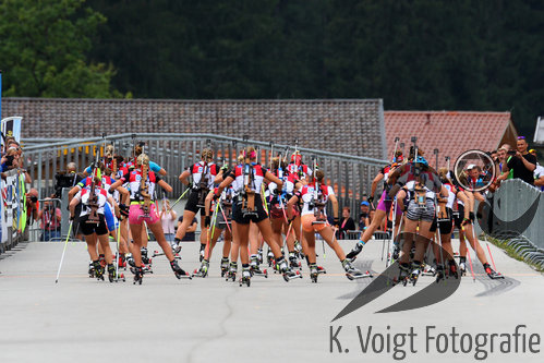 13.09.2015, xkvx, Wintersport, Deutsche Meisterschaft Biathlon 2015, v.l. 
