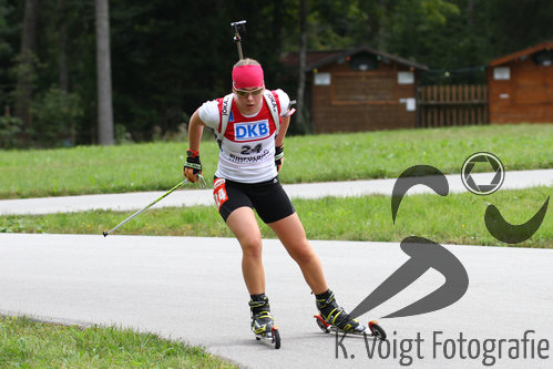 13.09.2015, xkvx, Wintersport, Deutsche Meisterschaft Biathlon 2015, v.l. Anna Neuner (SC Wallgau)