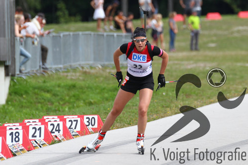 13.09.2015, xkvx, Wintersport, Deutsche Meisterschaft Biathlon 2015, v.l. Helene-Theresa Hendel (WSV Oberhof)