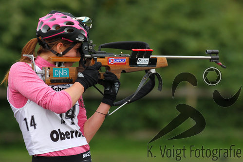 25.09.2015, xkvx, Wintersport, Lapua-Cup Biathlon, v.l. Vanessa Voigt (WSV Rotterode)
