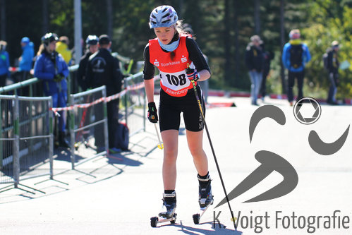 02.10.2015, xkvx, Wintersport, Biathlon Nordcup 2015, Speziallauf klassisch v.l. Kristin Pichler