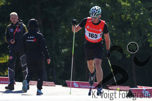 02.10.2015, xkvx, Wintersport, Biathlon Nordcup 2015, Speziallauf klassisch v.l. Johannes Wolf