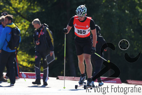 02.10.2015, xkvx, Wintersport, Biathlon Nordcup 2015, Speziallauf klassisch v.l. Johannes Wolf