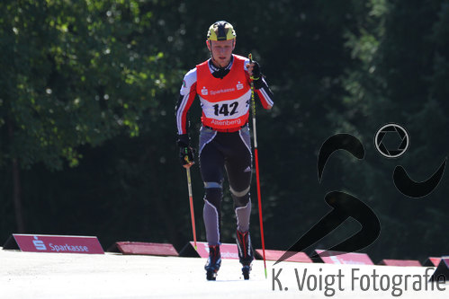 02.10.2015, xkvx, Wintersport, Biathlon Nordcup 2015, Speziallauf klassisch v.l. Pascal Fraebel