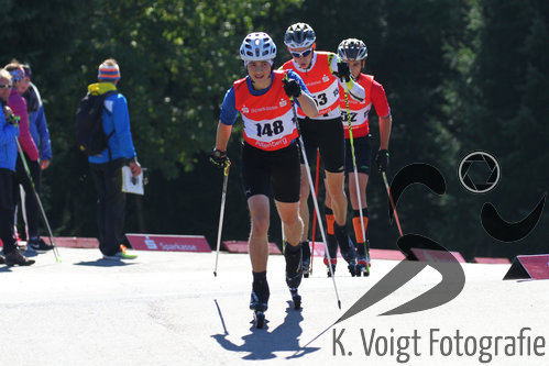 02.10.2015, xkvx, Wintersport, Biathlon Nordcup 2015, Speziallauf klassisch v.l. Ludwig Guenter