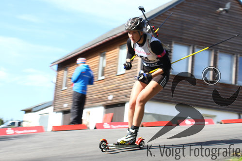 03.10.2015, xkvx, Wintersport, Biathlon Nordcup 2015, Einzel v.l. Maren Lehner