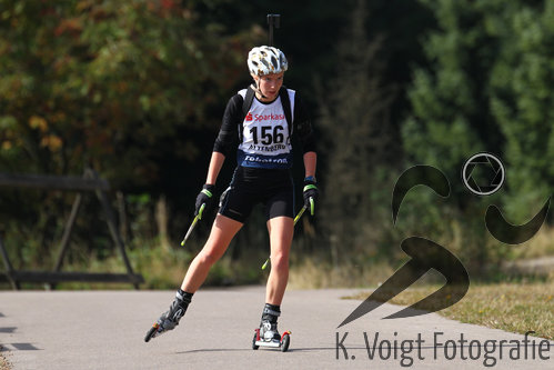 03.10.2015, xkvx, Wintersport, Biathlon Nordcup 2015, Einzel v.l. Milena Eimann