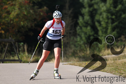 03.10.2015, xkvx, Wintersport, Biathlon Nordcup 2015, Einzel v.l. Sophie Leipold