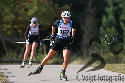 03.10.2015, xkvx, Wintersport, Biathlon Nordcup 2015, Einzel v.l. Hanna Kebinger
