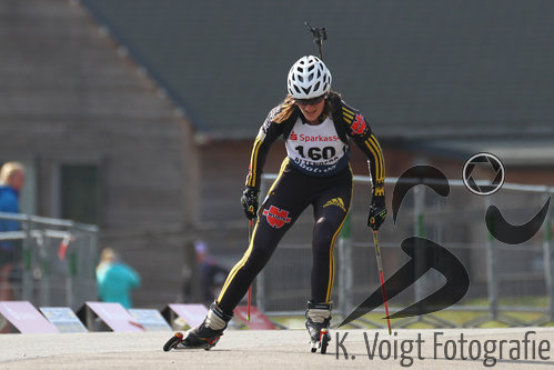 03.10.2015, xkvx, Wintersport, Biathlon Nordcup 2015, Einzel v.l. Juliane Fruehwirt
