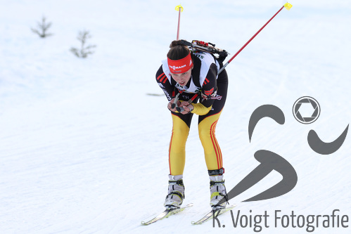 19.12.2015, xkvx, Wintersport, Biathlon Alpencup Martell, Sprint v.l. LITZENBAUER Leonie