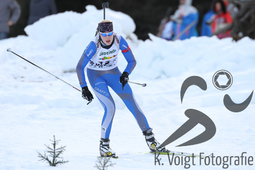 19.12.2015, xkvx, Wintersport, Biathlon Alpencup Martell, Sprint v.l. SKLORZ Elisabeth