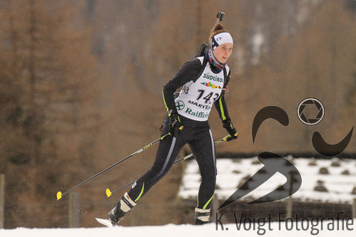 09.01.2015, xkvx, Wintersport, DSV Biathlon Deutschlandpokal Sprint v.l. BROEKER Lisa