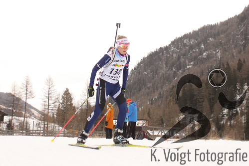 09.01.2015, xkvx, Wintersport, DSV Biathlon Deutschlandpokal Sprint v.l. STRECHA Lena