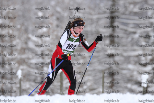 10.01.2015, xkvx, Wintersport, DSV Biathlon Deutschlandpokal Verfolgung v.l. HARTMANN Johanna