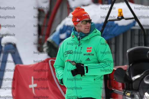 10.01.2015, xkvx, Wintersport, DSV Biathlon Deutschlandpokal Verfolgung v.l. Bjoern Weisheit