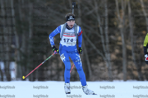 30.01.2015, xkvx, Wintersport, DSV Biathlon Deutschlandpokal Sprint v.l. MUELLER Luise