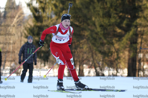 30.01.2015, xkvx, Wintersport, DSV Biathlon Deutschlandpokal Sprint v.l. FUCHS Lisa