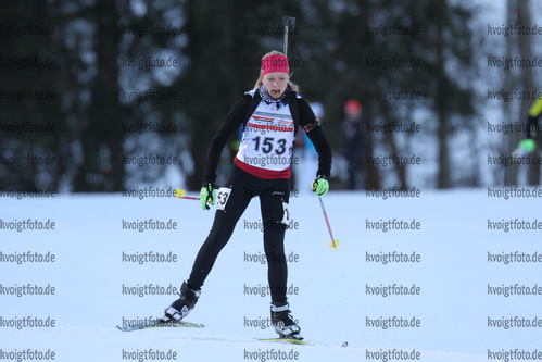 30.01.2015, xkvx, Wintersport, DSV Biathlon Deutschlandpokal Sprint v.l. WEBER Lea