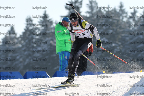 27.02.2016, xkvx, Wintersport, DSV Biathlon Deutschlandpokal Cross Sprint v.l. LIPOWITZ Philipp