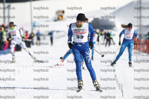 27.02.2016, xkvx, Wintersport, DSV Biathlon Deutschlandpokal Cross Sprint v.l. LIEBSCHER Magdalena