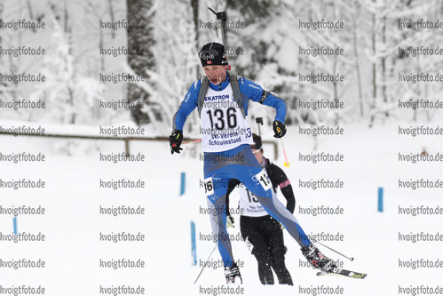 05.03.2016, xkvx, Wintersport, DSV Deutsche Jugend und Juniorenmeisterschaft, Sprint, v.l. MADERSBACHER Frederik