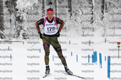 05.03.2016, xkvx, Wintersport, DSV Deutsche Jugend und Juniorenmeisterschaft, Sprint, v.l. HOLLANDT Florian