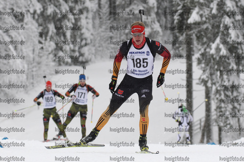 05.03.2016, xkvx, Wintersport, DSV Deutsche Jugend und Juniorenmeisterschaft, Sprint, v.l. REES Roman