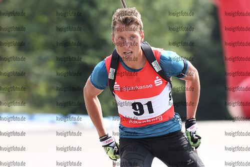 03.09.2016, xkvx, Wintersport, Deutsche Meisterschaft Biathlon 2016, Sprint v.l. JANKE Maximilian
