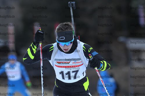 17.12.2016, xkvx, Wintersport, DSV Biathlon Deutschlandpokal Sprint v.l. MARTINS Lukas