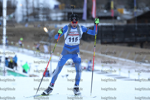 17.12.2016, xkvx, Wintersport, DSV Biathlon Deutschlandpokal Sprint v.l. MADERSBACHER Frederik