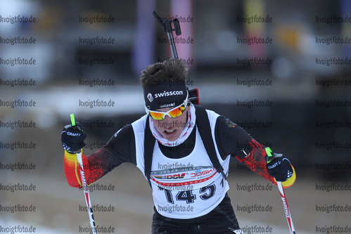 17.12.2016, xkvx, Wintersport, DSV Biathlon Deutschlandpokal Sprint v.l. GLOECKNER Jonas