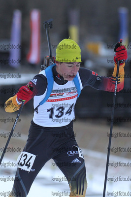 17.12.2016, xkvx, Wintersport, DSV Biathlon Deutschlandpokal Sprint v.l. DROEGE Luca