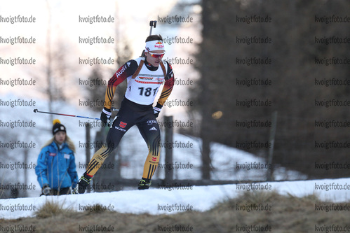 17.12.2016, xkvx, Wintersport, DSV Biathlon Deutschlandpokal Sprint v.l. HOMBERG Niklas