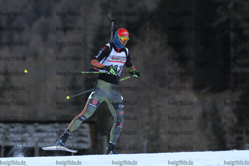 17.12.2016, xkvx, Wintersport, DSV Biathlon Deutschlandpokal Sprint v.l. HOLLANDT Florian