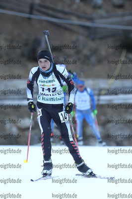 18.12.2016, xkvx, Wintersport, DSV Biathlon Deutschlandpokal Sprint v.l. GUBISCH Jonas