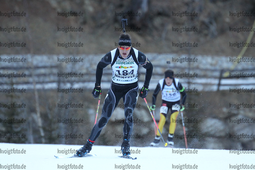 18.12.2016, xkvx, Wintersport, DSV Biathlon Deutschlandpokal Sprint v.l. GROSS Marco