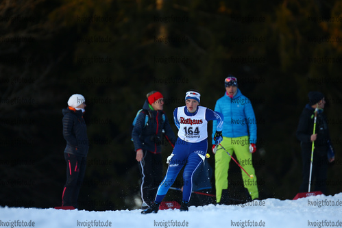 06.01.2018, xkvx, Wintersport, DSV Biathlon Deutschlandpokal - Notschrei, Biathloncross v.l. REICHENBERGER Marit