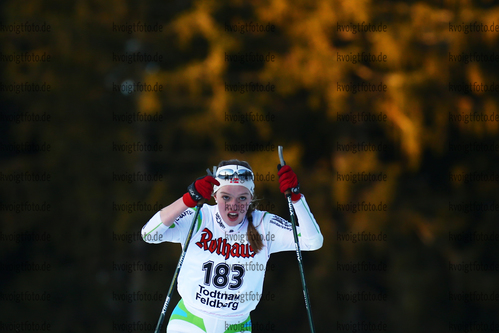 06.01.2018, xkvx, Wintersport, DSV Biathlon Deutschlandpokal - Notschrei, Biathloncross v.l. SCHARFENBERG Saskia