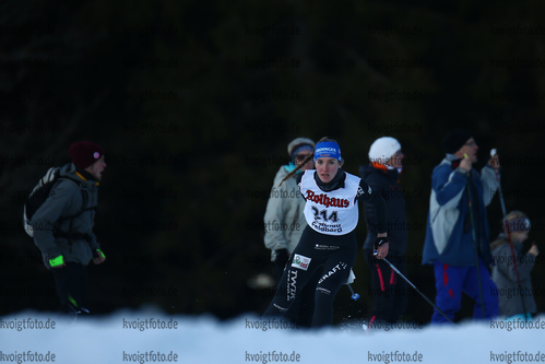 06.01.2018, xkvx, Wintersport, DSV Biathlon Deutschlandpokal - Notschrei, Biathloncross v.l. PUDERBACH Gina Marie
