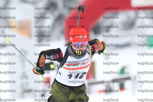 07.01.2017, xkvx, Wintersport, DSV Biathlon Deutschlandpokal Sprint v.l. MAIER Christin
