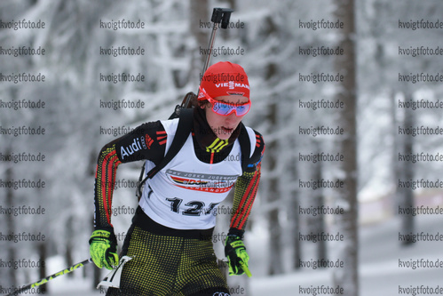 08.01.2017, xkvx, Wintersport, DSV Biathlon Deutschlandpokal Sprint v.l. VOIGT VaneSSaa