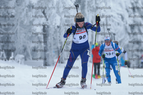 08.01.2017, xkvx, Wintersport, DSV Biathlon Deutschlandpokal Sprint v.l. LUTZ Annika